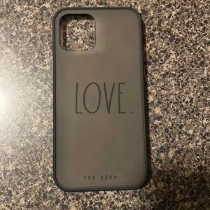 Rae Dunn “LOVE” phone case for iphone 12/12 pro